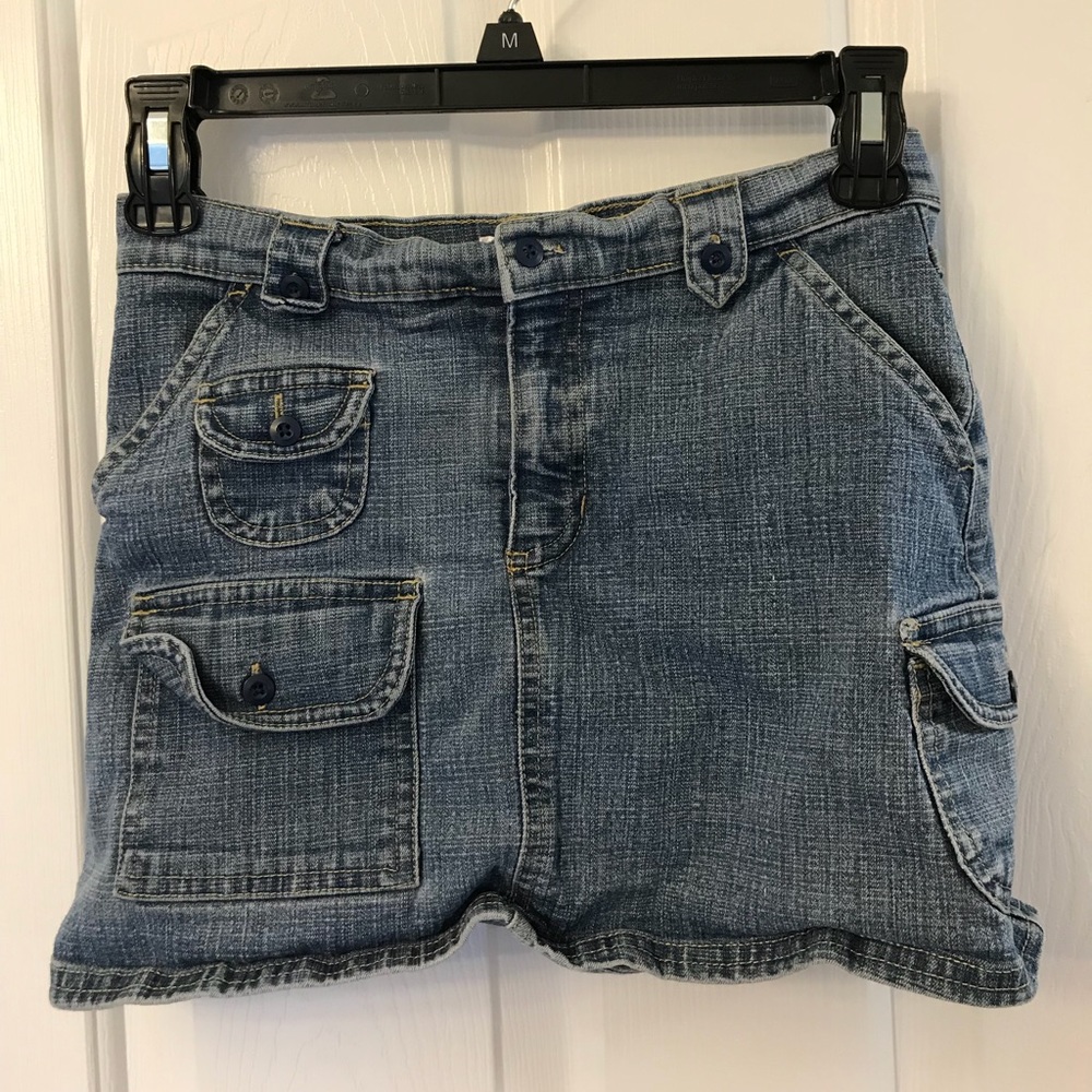 Teen jean skort for girls